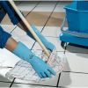 MAPA Vital 117 Liquid-Proof Light-Duty Janitorial Gloves Blue