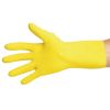 MAPA Vital 124 Liquid-Proof Light-Duty Janitorial Gloves Yellow