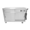 Parry Mobile Servery with Flat Top MSF