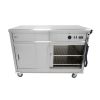 Parry Mobile Servery with Flat Top MSF