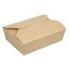 Colpac Recyclable Kraft Microwaveable Food Boxes 1950ml / 68oz (Pack of 200)