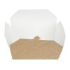 Colpac Recyclable Kraft Microwaveable Food Boxes 1950ml / 68oz (200 pack)
