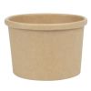 Colpac Recyclable Kraft Microwavable Soup Cups 225ml (500 pack)