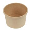 Colpac Recyclable Kraft Microwavable Soup Cups 225ml (500 pack)