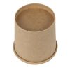 Colpac Recyclable Kraft Microwavable Soup Cups 350ml (500 pack)