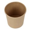 Colpac Recyclable Kraft Microwavable Soup Cups 350ml (500 pack)