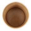 Colpac Recyclable Kraft Microwavable Soup Cups 350ml (500 pack)