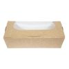 Colpac Recyclable Kraft Tuck-Top Salad Boxes With Window