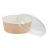 Colpac Recyclable Kraft Salad Pots With Lid (Pack of 150)