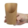 Colpac Recyclable Kraft Tortilla Wrap Scoops (Pack of 1000)