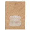 Colpac Recyclable Paper Sandwich Bags With Window Kraft (Pack of 250)