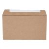 Fiesta Recyclable Bloomer Box with PET Window 70x125mm (Pack of 500)