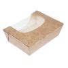 Colpac Zest Compostable Kraft Medium Salad Box 825ml/29oz (Pack of 250)