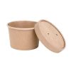 Fiesta Compostable Paper Soup Container Lids 98mm (500 Pack)