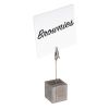APS Concrete Effect Table Stand Square With Peg (Pack of 4)