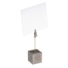 APS Concrete Effect Table Stand Square With Peg (Pack of 4)