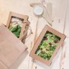 Fiesta Compostable Salad Box with PLA Window (Pack of 200)