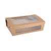 Fiesta Compostable Salad Box with PLA Window (Pack of 200)