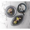 Churchill Bamboo Organic Glass Bowls Dusk 170mm (6 Pack)