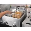 Buffalo Twin Tank Twin Basket 2x8Ltr Countertop Fryer with Timers 2x2.9kW