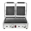 Buffalo Double Ribbed Top Contact Grill