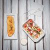 Fiesta Compostable Bagasse Rectangular Plates 258mm (50 Pack)