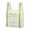 Vegware Compostable PLA Carrier Bags Medium (Pack of 500)