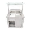 Parry Flexi-Serve Ambient GN Buffet Bar with Chilled Cupboard