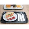 Olympia Kristallon Foodservice Tray Charcoal 305 x 415mm