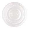 Fiesta Recyclable PET Bagasse Cup Lids Clear (Pack of 1000)