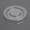 Fiesta Recyclable PET Bagasse Cup Lids Clear (Pack of 1000)