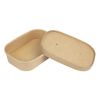 Colpac Stagione Microwavable Paperboard Food Box Lids (300 Pack)