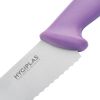 Hygiplas Serrated Pastry Knife Purple - 10