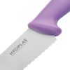 Hygiplas Serrated Pastry Knife Purple 25.4cm