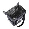 Vogue Insulated Top Loading Delivery Bag Grey 330x230x330mm