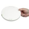 Vegware 185-Series Compostable Bon Appetit Wide PLA-lined Paper Food Bowl Lid (Pack of 300)