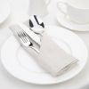 Olympia Linen Table Napkin Sand 400x400mm (12 Pack)