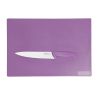 Hygiplas Anti-bacterial Low Density Chopping Board Purple - 450x300x10mm