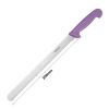 Hygiplas Slicer Serrated Purple 30.5cm