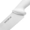 Hygiplas Serrated Pastry Knife White 25.4cm