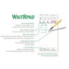 WaitRpads Waiting Pads Duplicate Carbonless (Pack of 10)