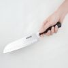 Vogue Soft Grip Santoku Knife 18cm