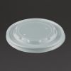 Vegware Compostable Hot Food Pot Flat Lids 350ml / 12oz and 455ml / 16oz (500 pack)