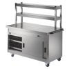 Lincat Panther Hot Cupboard and Plain Top P8P4