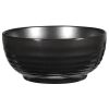 Art de Cuisine Black Glaze Ripple Bowls Large (4 Pack)