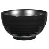 Art de Cuisine Black Glaze Ripple Bowls Small (6 Pack)