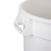 Vogue Polypropylene Round Container Bin White 76Ltr