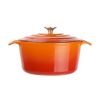 Vogue Orange Round Casserole Dish 4Ltr