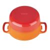 Vogue Orange Round Casserole Dish 4Ltr