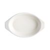 Vogue Orange Oval Cast Iron Gratin 650ml